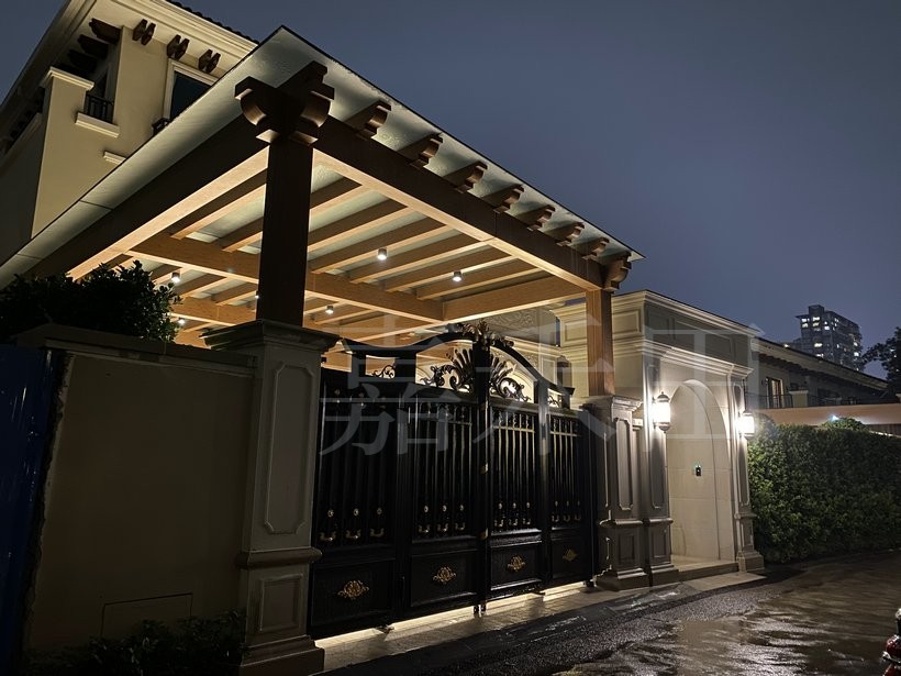 夜幕下的庭院如何設(shè)計？